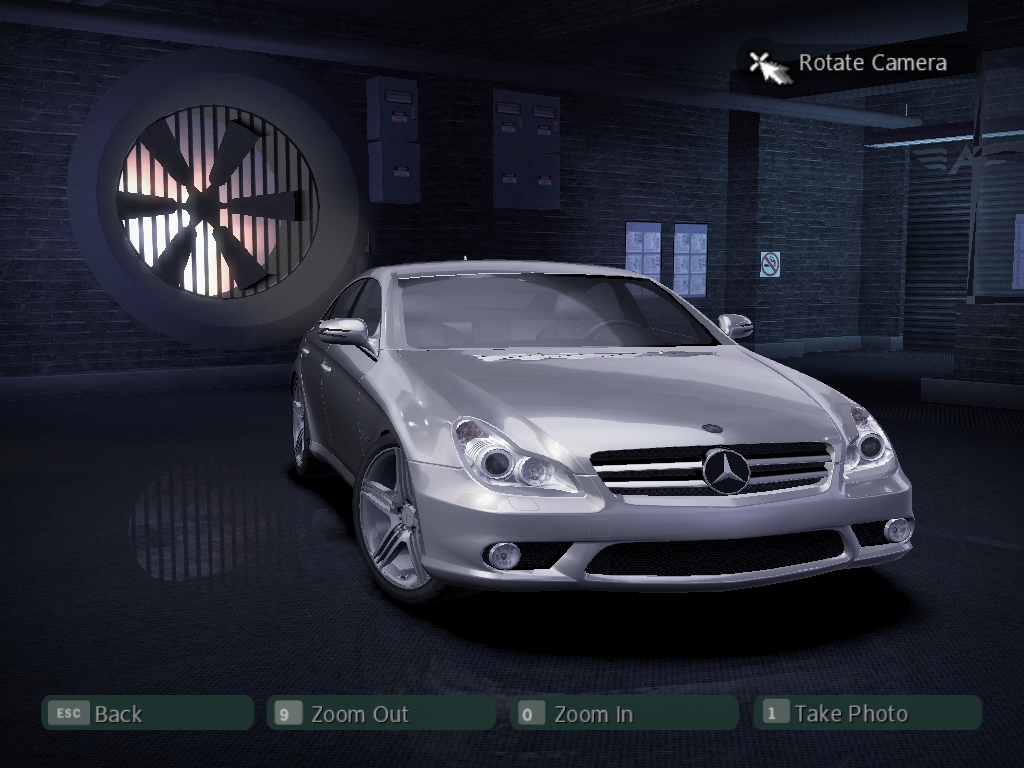 Need For Speed Carbon Mercedes Benz CLS63 AMG