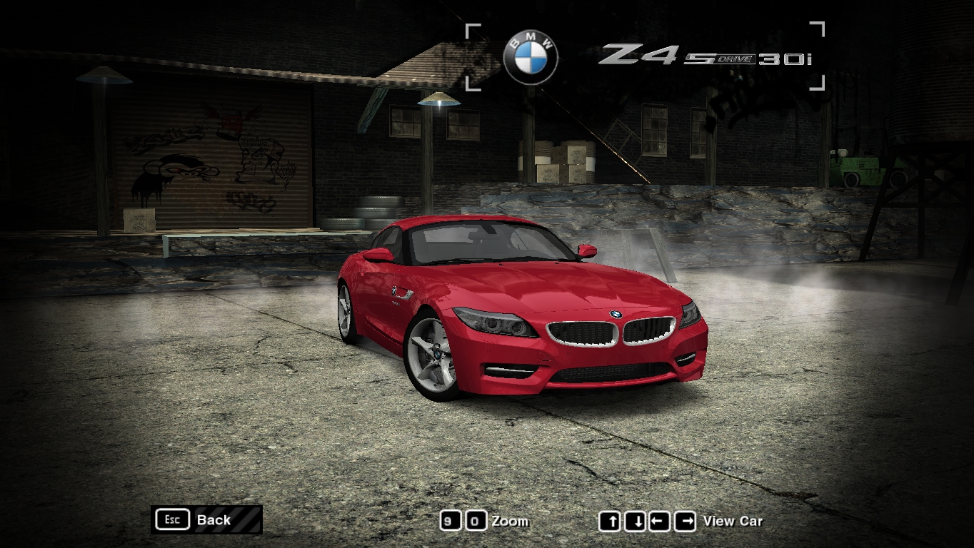 Need For Speed Most Wanted BMW Z4 sDrive30i