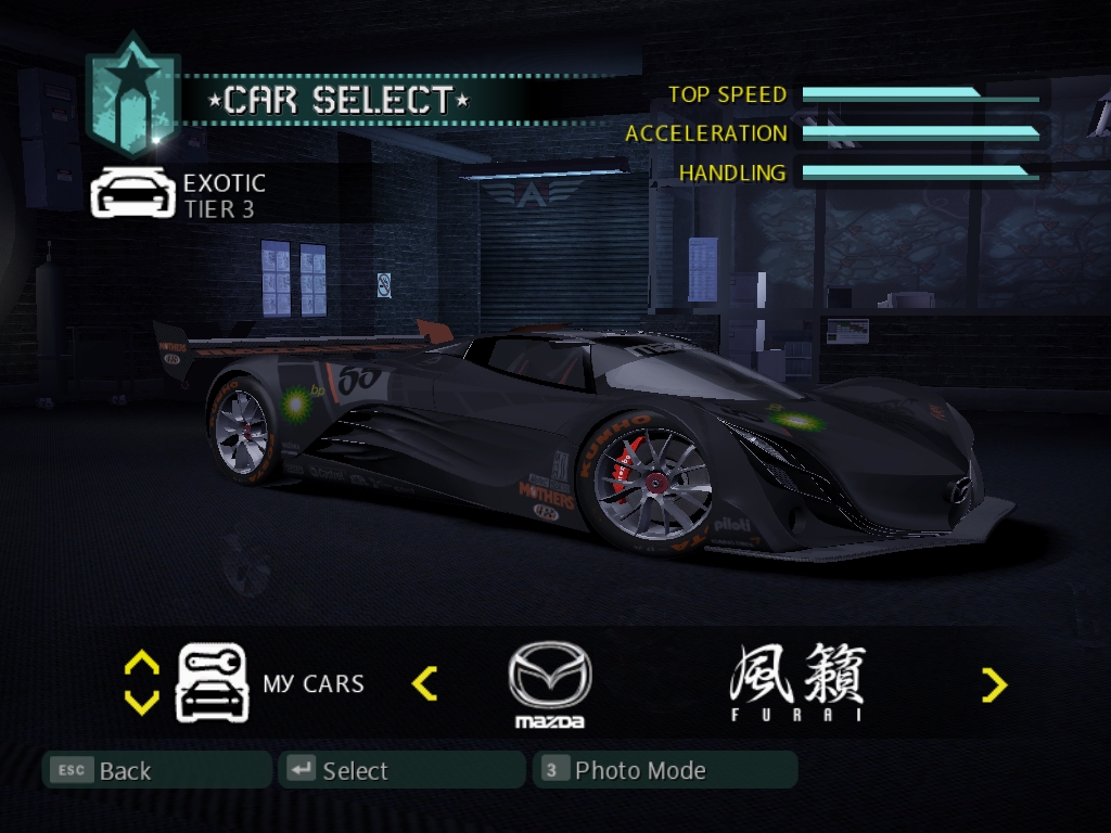 Need For Speed Carbon Mazda Furai