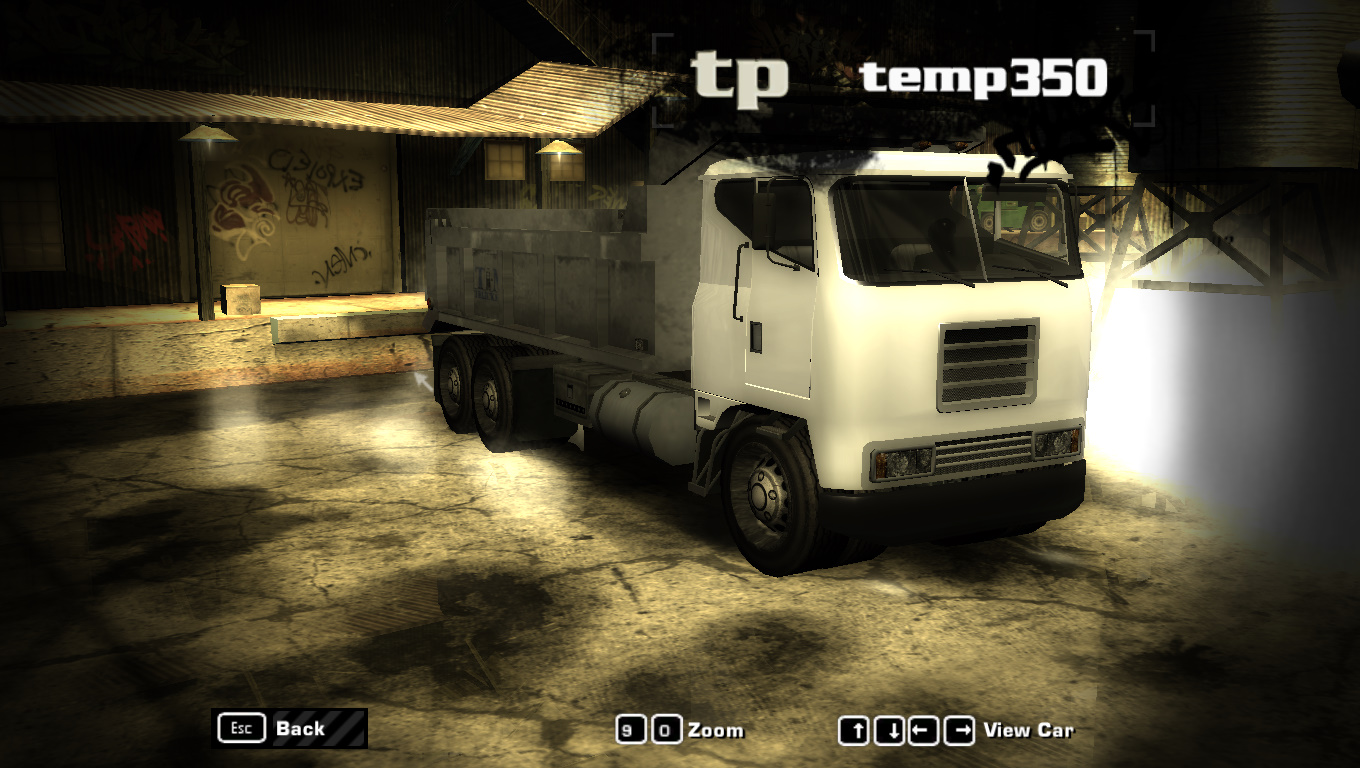 Need For Speed Most Wanted Traffic Garbage Truck from NFS Undercover