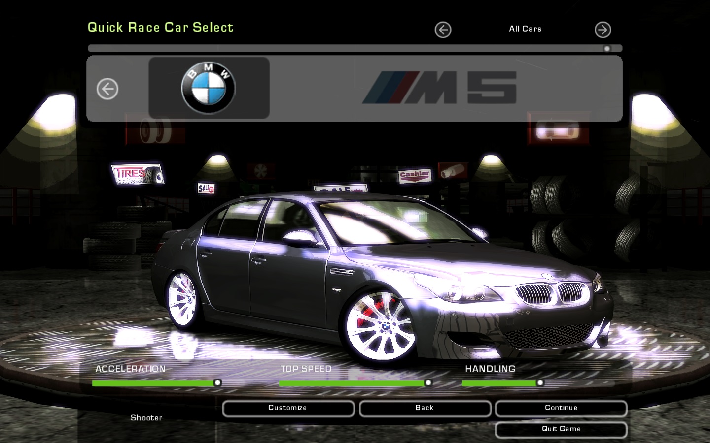Need For Speed Underground 2 BMW M5
