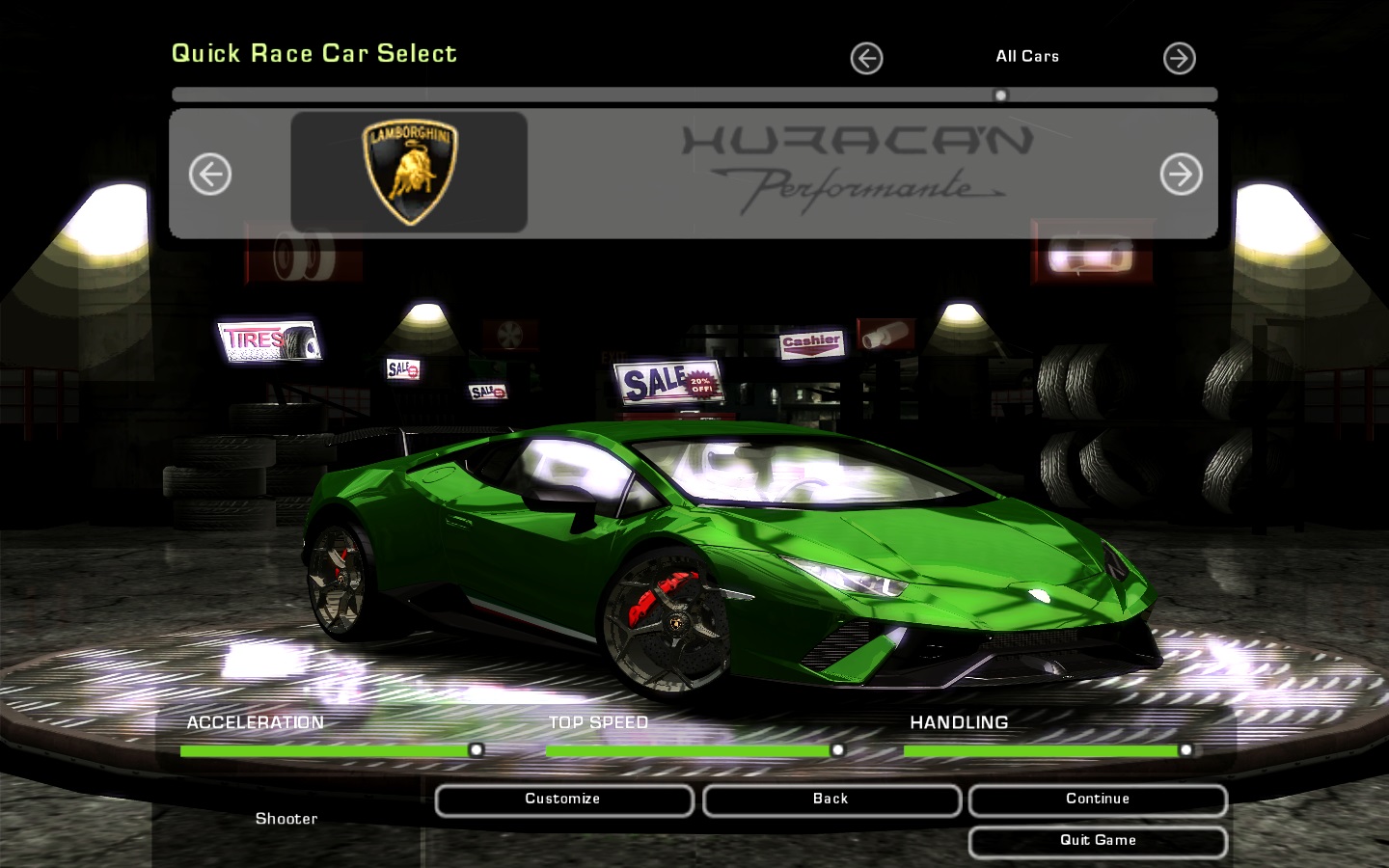 Need For Speed Underground 2 Lamborghini Huracán Performante