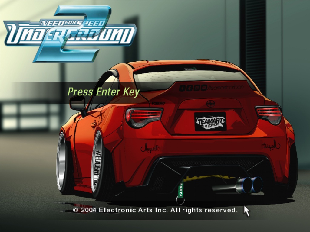 Need For Speed Underground 2 Scion FR-S RB NFS U2 Load Screen