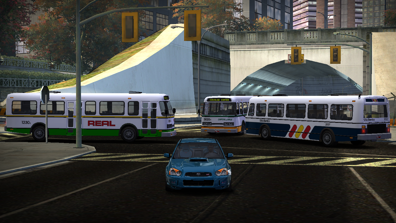 Need For Speed Most Wanted 1987 Fantasy NFS:UC city bus (new version) (traffic)
