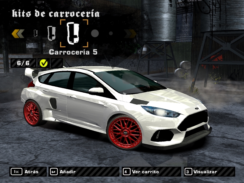 Need For Speed Most Wanted Ford Focus RS