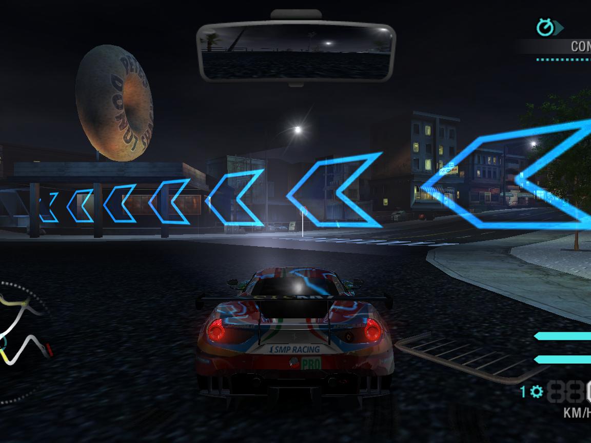 Need For Speed Carbon barrier