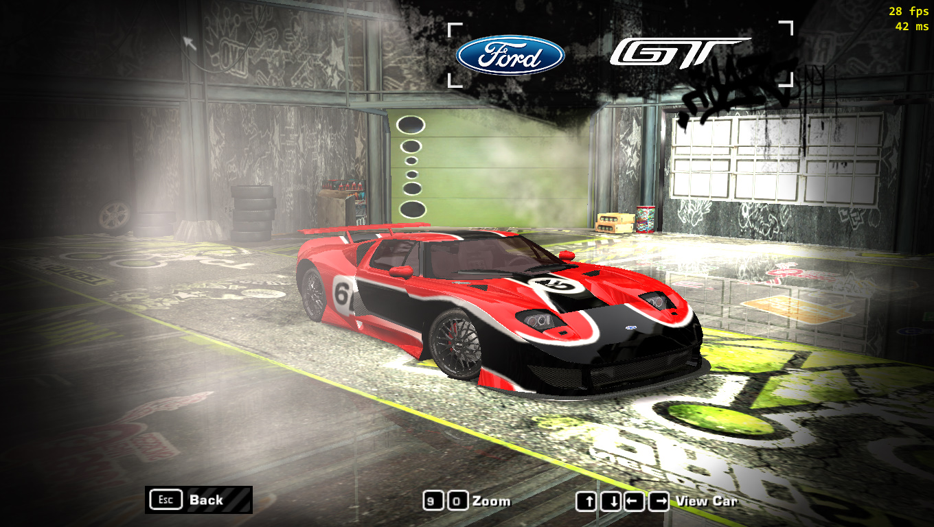 Need For Speed Most Wanted Ford GT Nikki's Livery