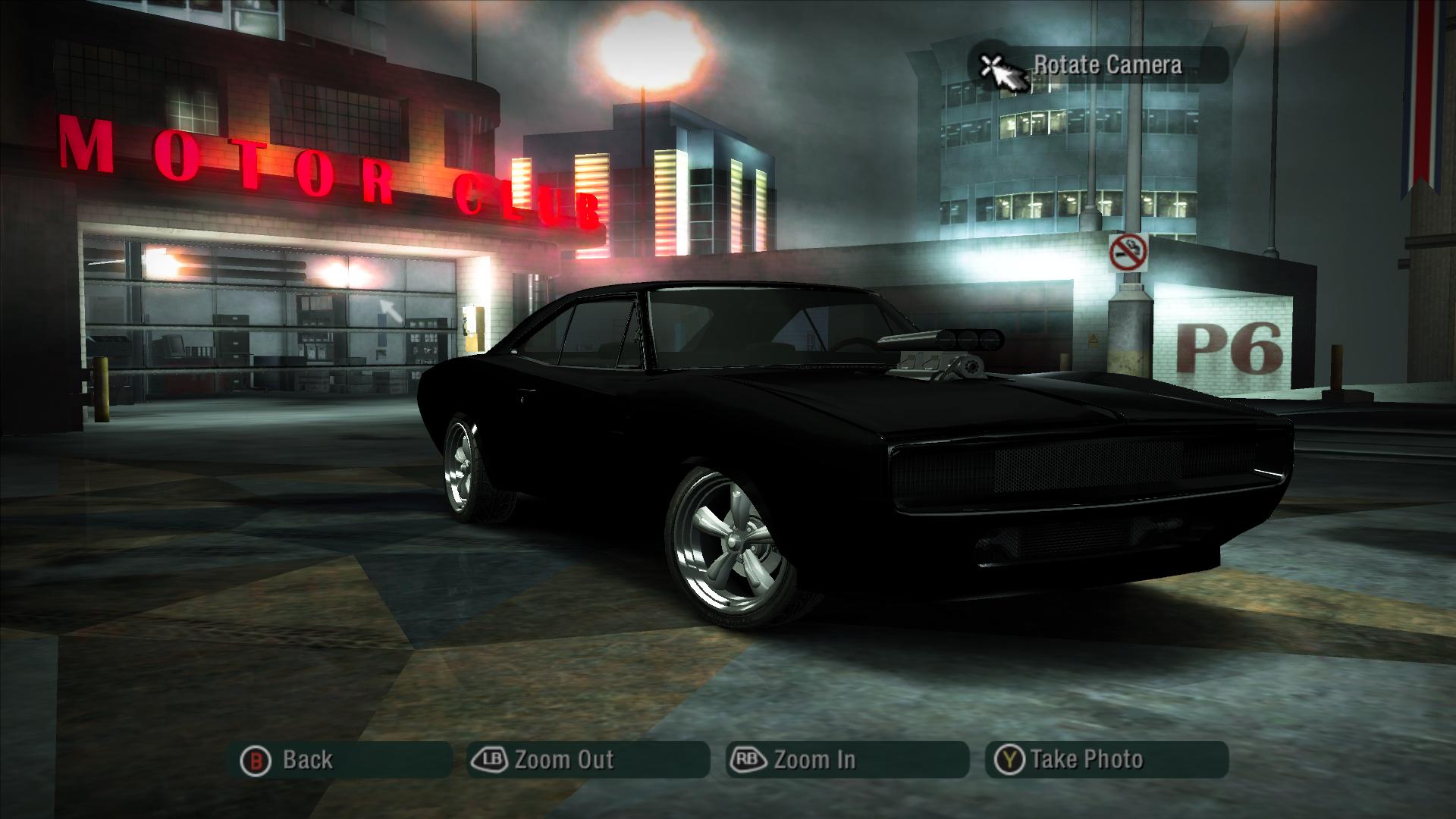 Need For Speed Carbon (dead mod) '69 Charger - Debadge/Dechrome
