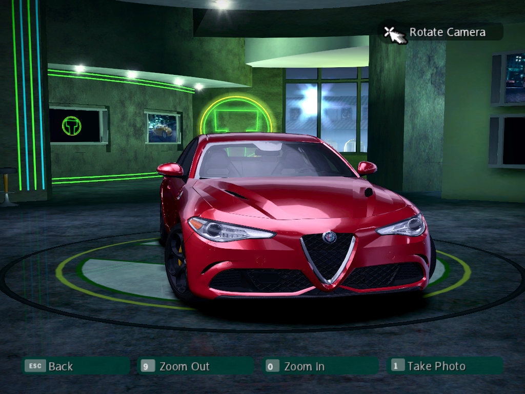 Need For Speed Carbon Alfa Romeo Giulia Quadrifoglio