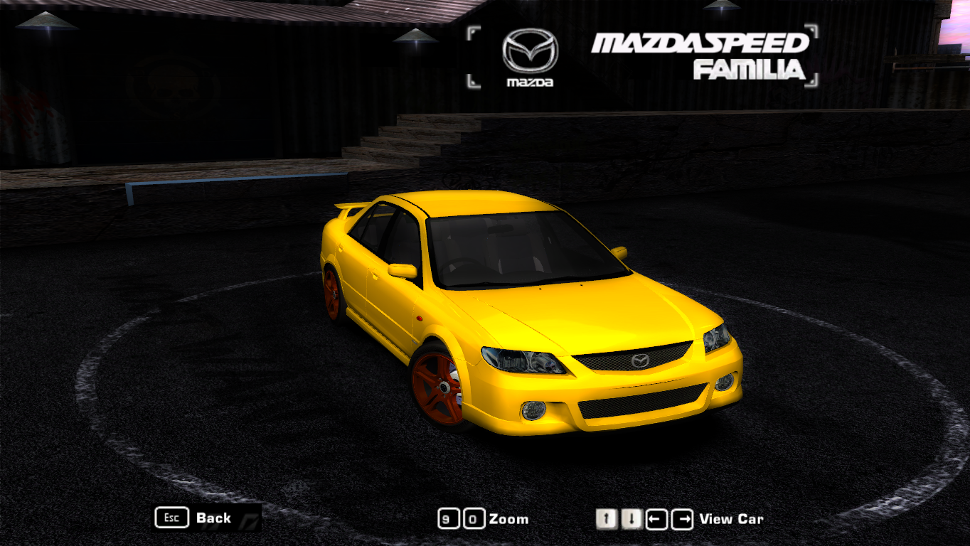 Need For Speed Most Wanted 2001 Mazda MazdaSpeed Familia