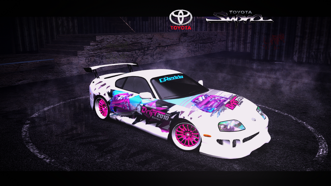 Need For Speed Most Wanted RDS Vinyl Toyota SUPRA
