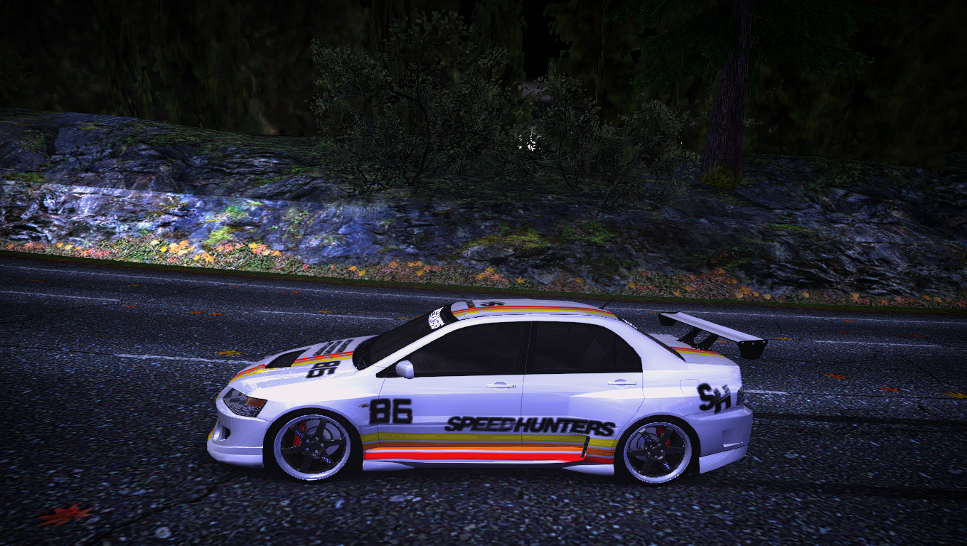 Need For Speed Most Wanted SPEEDHUNTRES 86 Lancer EVO8