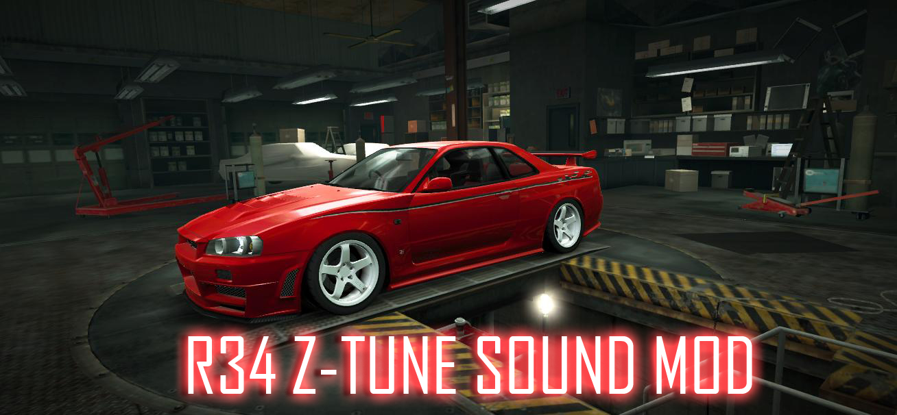 Need For Speed World Nissan Skyline R34 Z-Tune - Sound mod