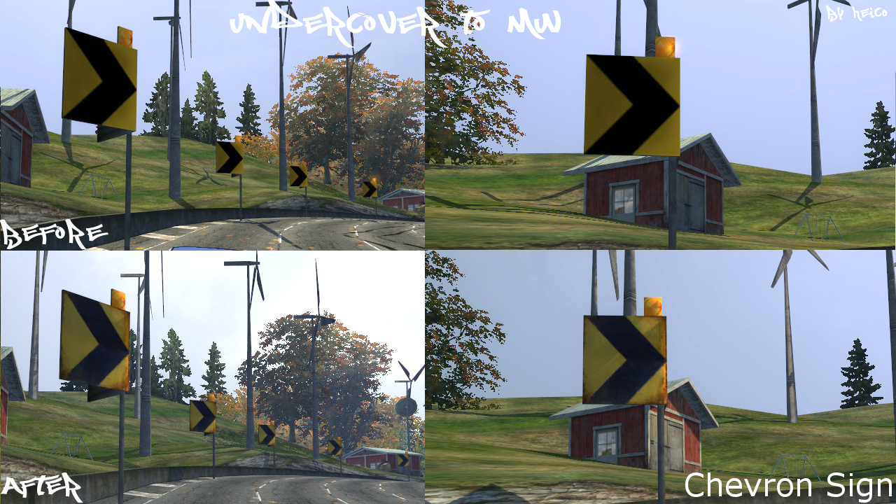 [Undercover to MW] Street Signs (Updated May 2)
