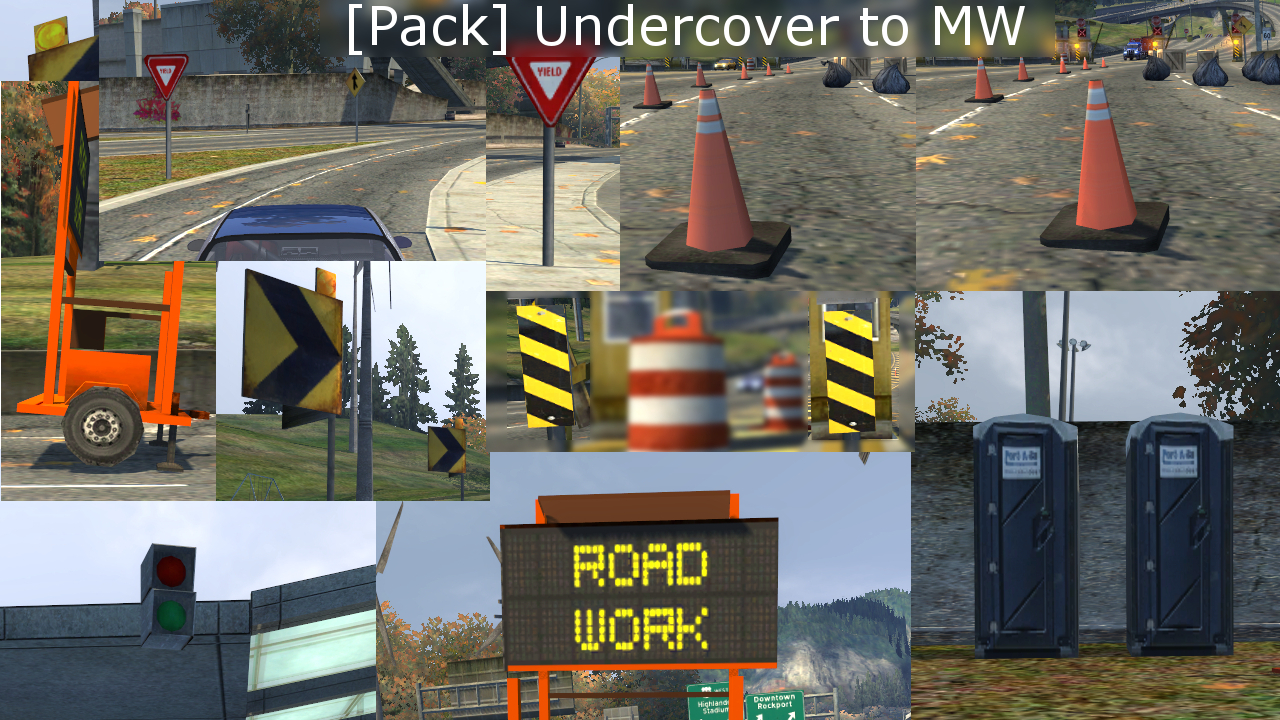 Need For Speed Most Wanted [Texture Pack] Undercover to MW