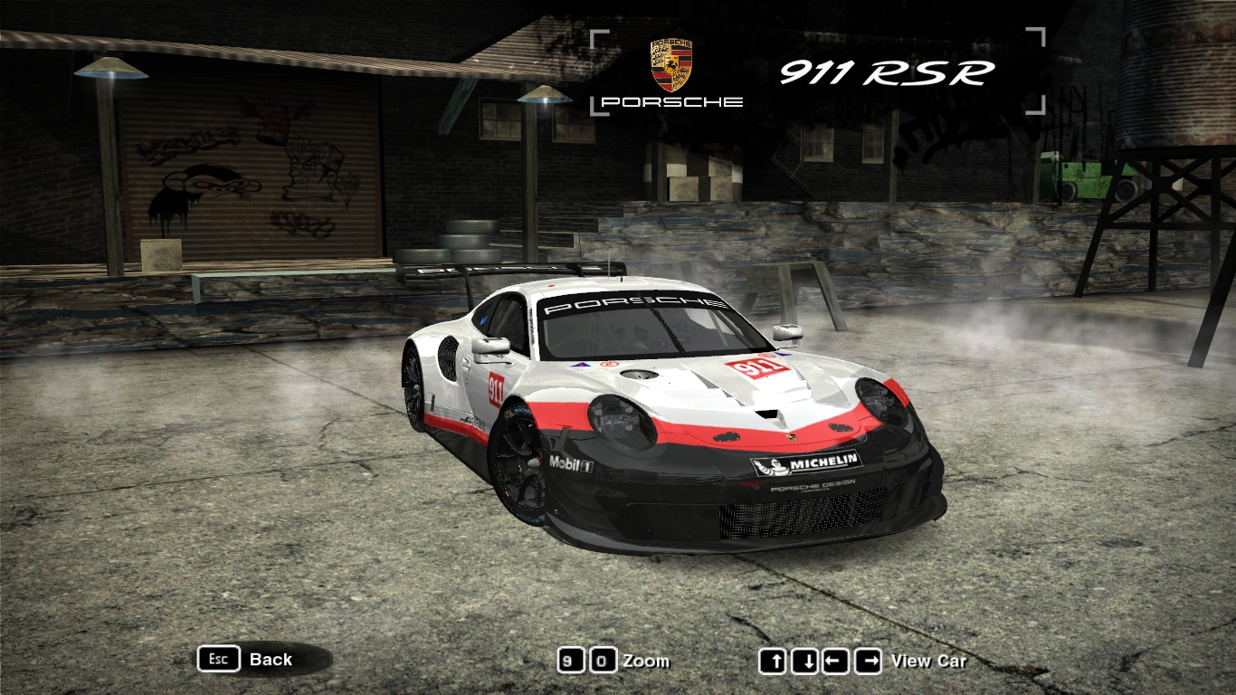 Need For Speed Most Wanted Porsche 911 RSR(991-2) 2018