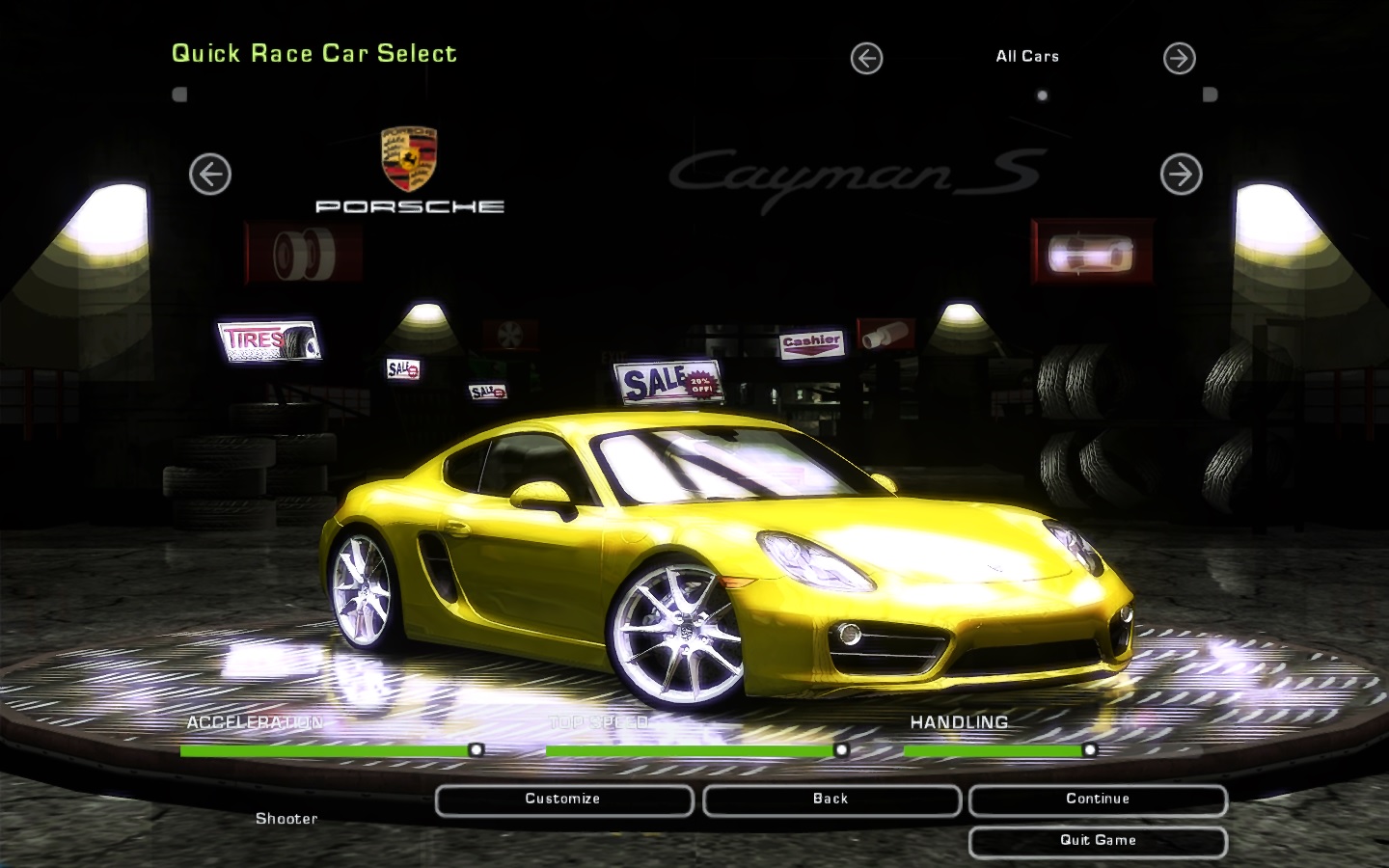 Need For Speed Underground 2 Porsche Cayman S