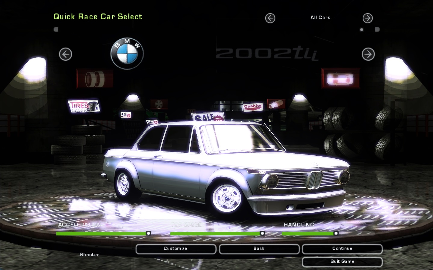 Need For Speed Underground 2 BMW 2002 ti
