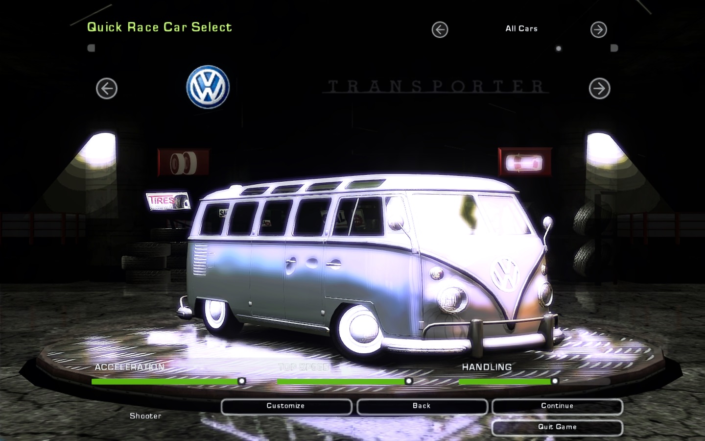 Need For Speed Underground 2 Volkswagen Bus [Typ 2 / T1]