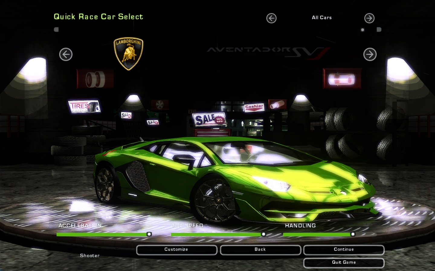 Need For Speed Underground 2 Lamborghini Avendator SVJ
