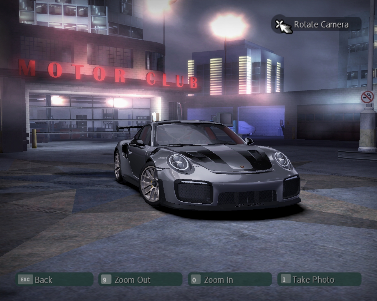 Need For Speed Carbon Porsche 911 GT2RS Weissach(991.2)