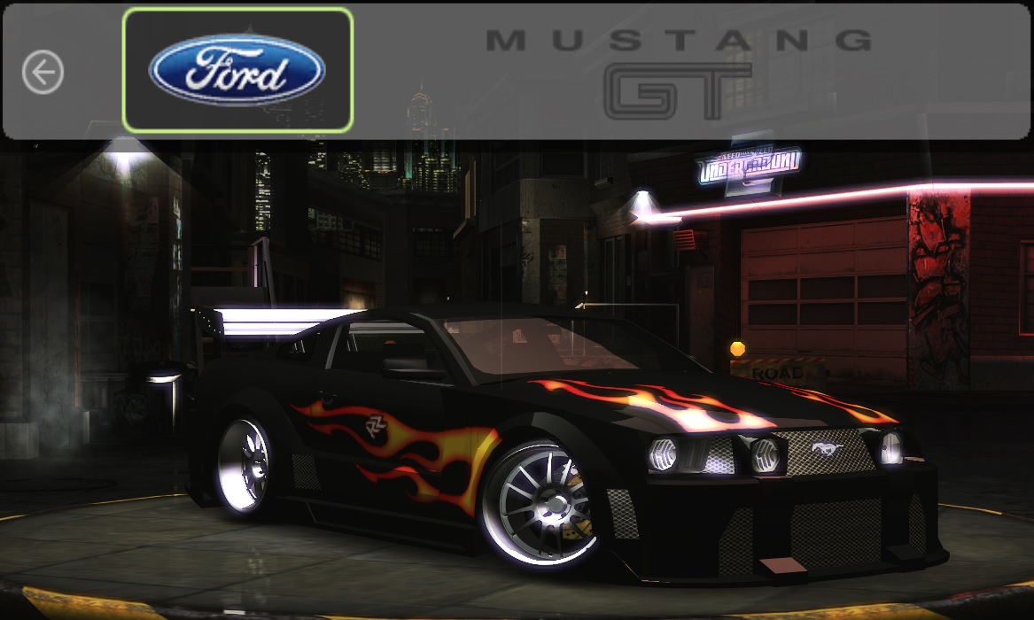 Need For Speed Underground 2 Ford Mustang GT - Razor Vinyl