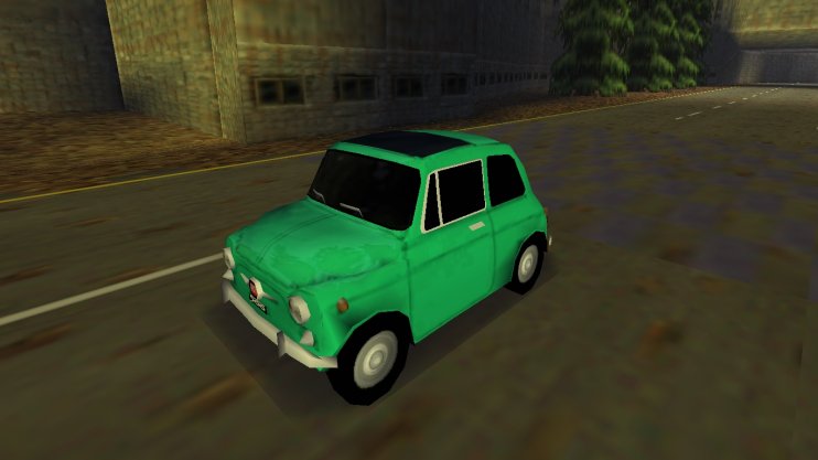 Need For Speed Hot Pursuit Fiat Nuova 500 (2nd version)