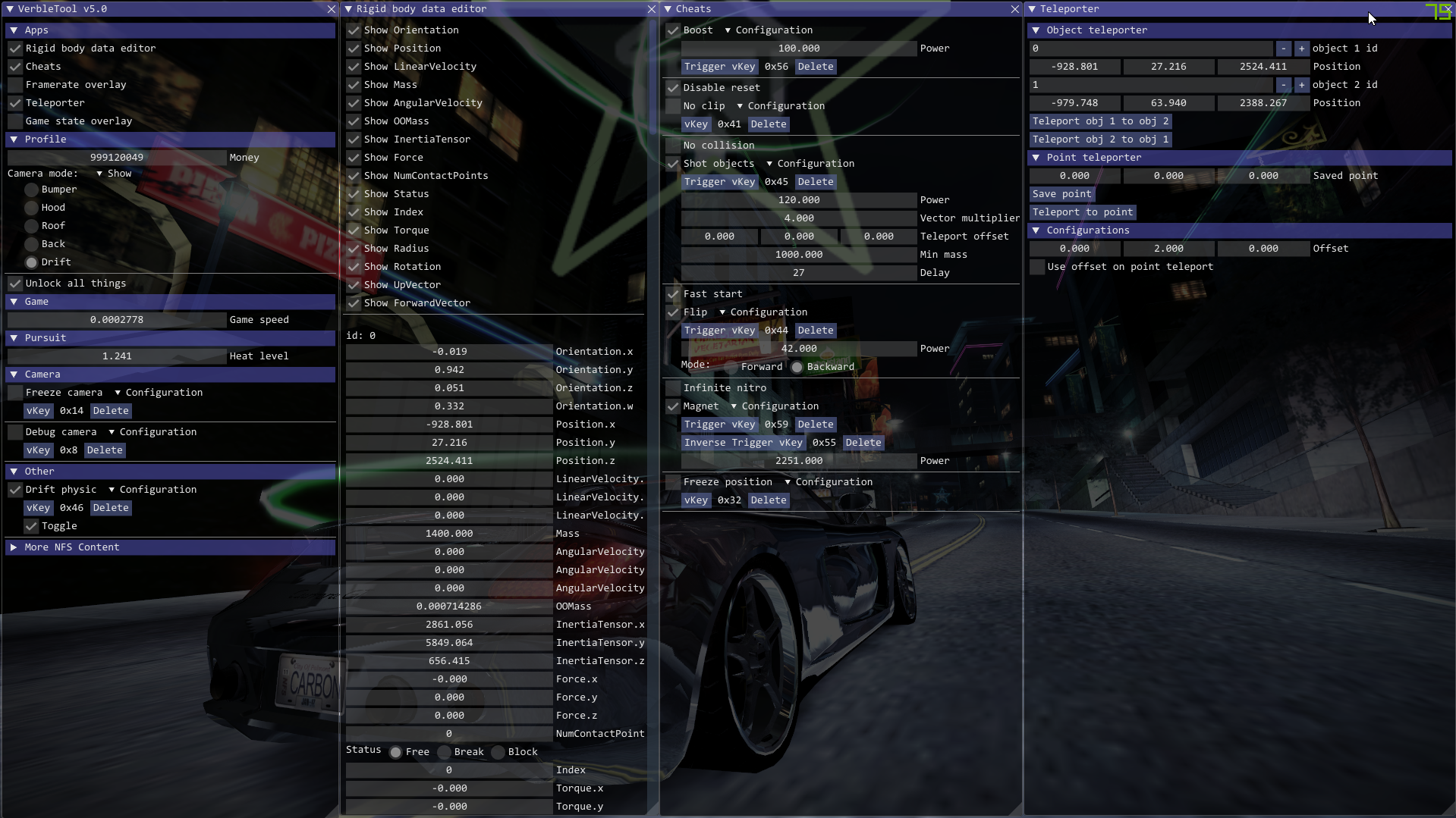 Need For Speed Carbon VerbleHack v5.0