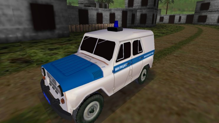 Need For Speed Hot Pursuit Various UAZ 469 Russian Police (sleeper version)