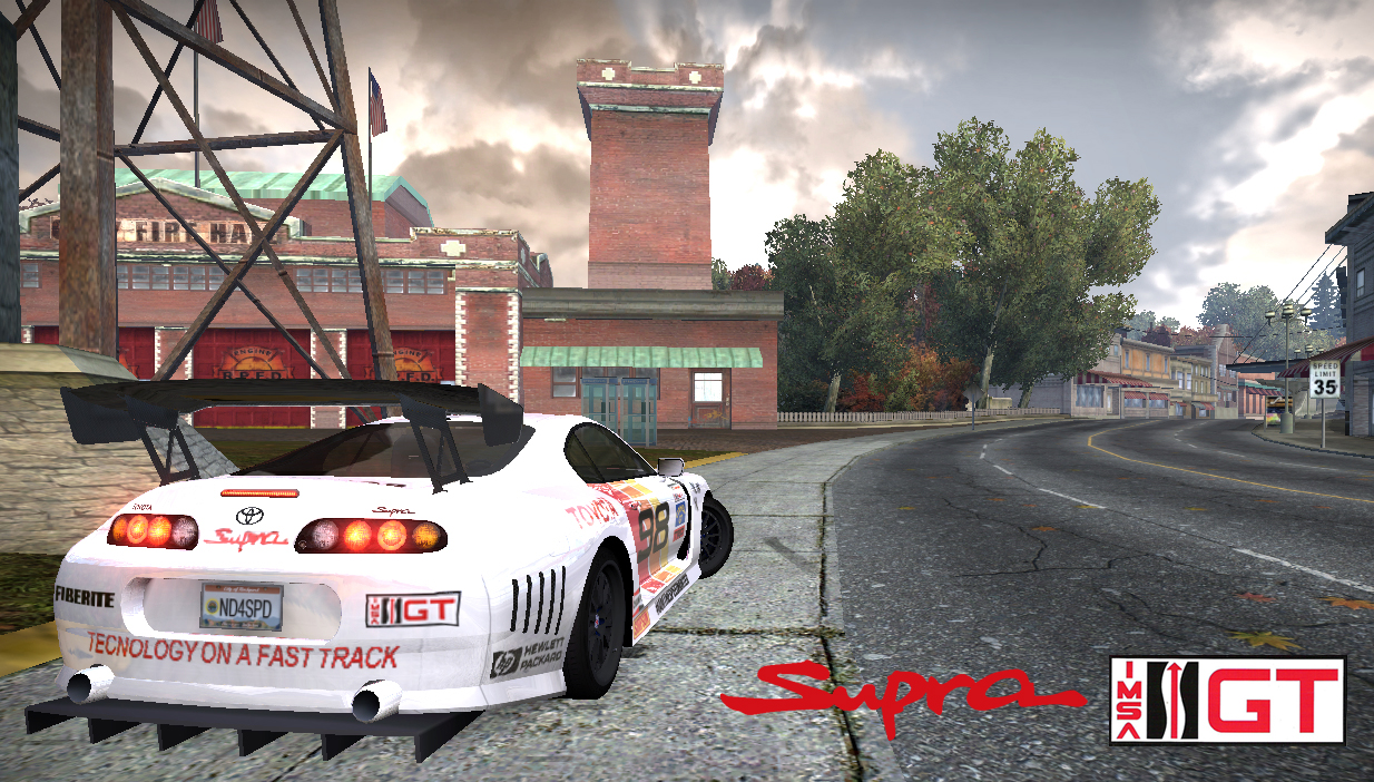 Need For Speed Most Wanted Toyota Supra IMSA GT Vinyl