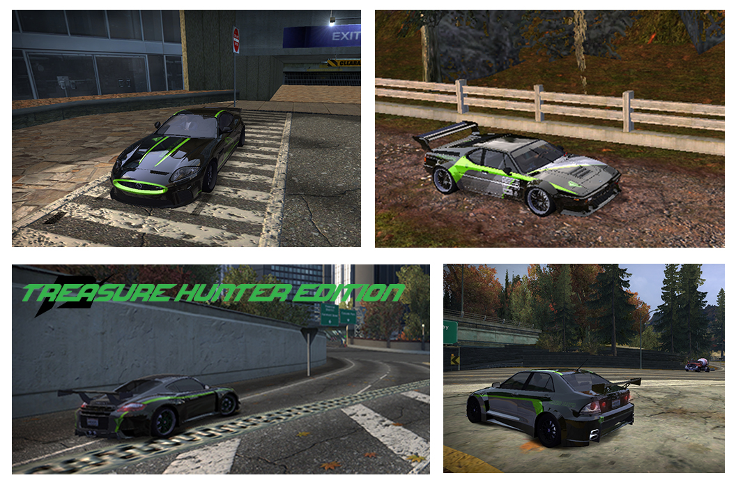 Need For Speed Most Wanted Treasure Hunters Vinyls Pack