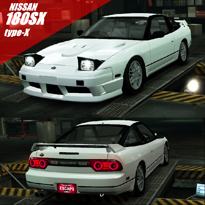 Need For Speed World Nissan 180SX Type-X