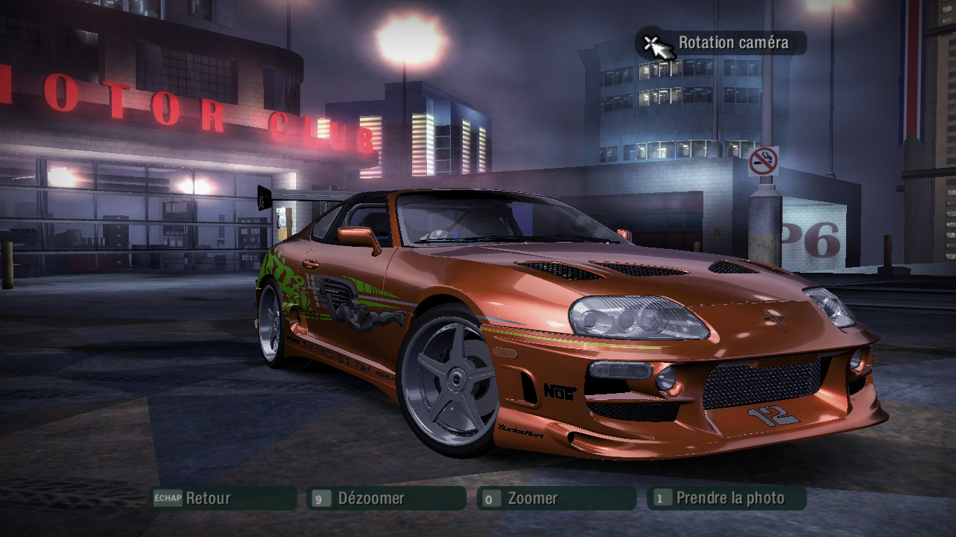 Need For Speed Carbon 1994 Toyota Supra MK-IV (F&F)