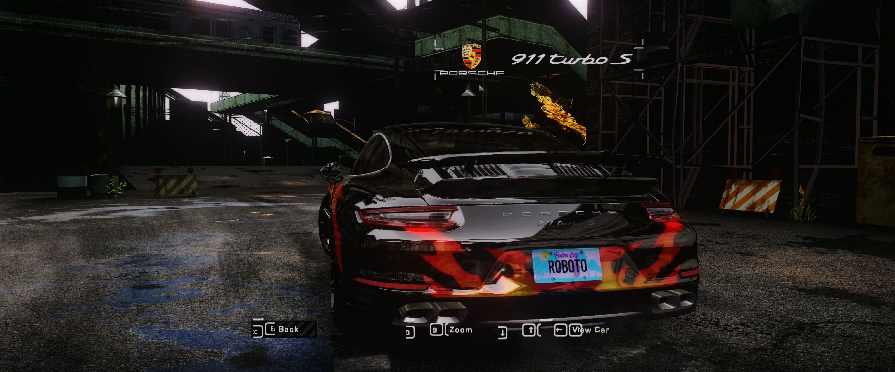 Need For Speed Most Wanted NFS Heat License Plate