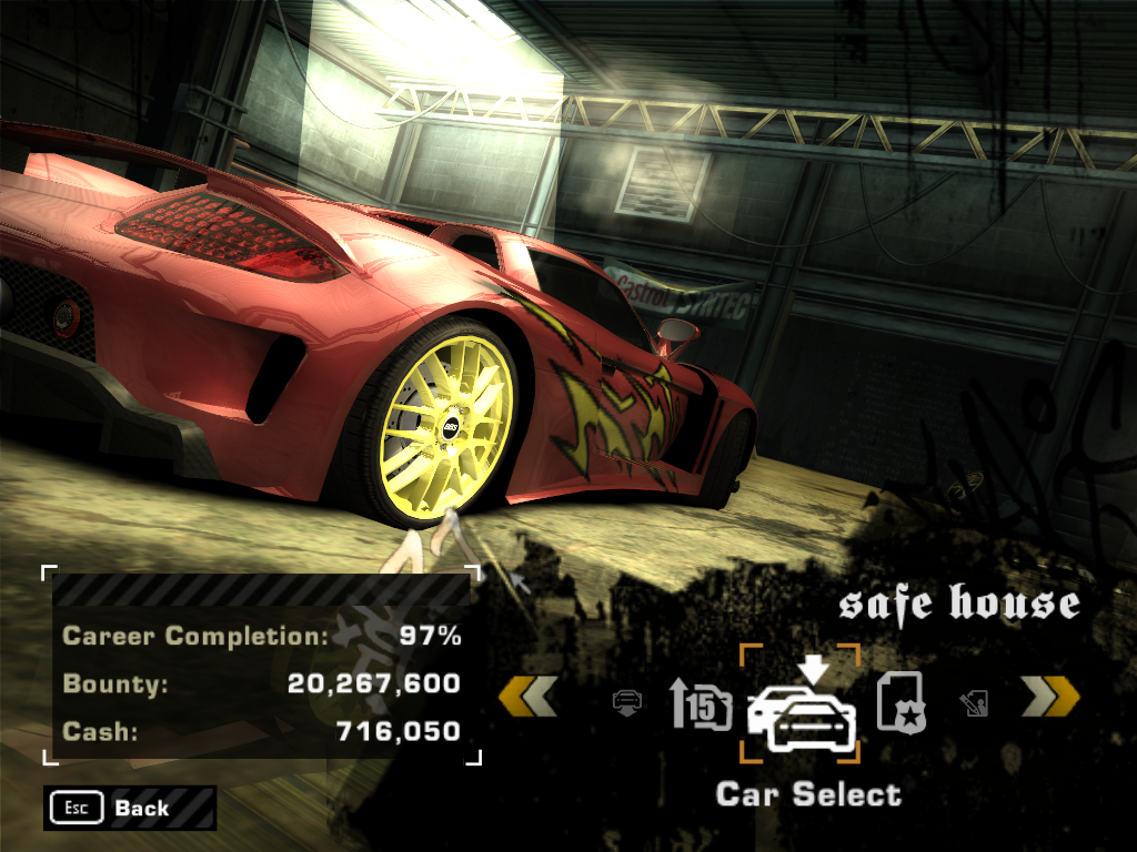 Need For Speed Most Wanted Need For Speed Most Wanted save game 97#