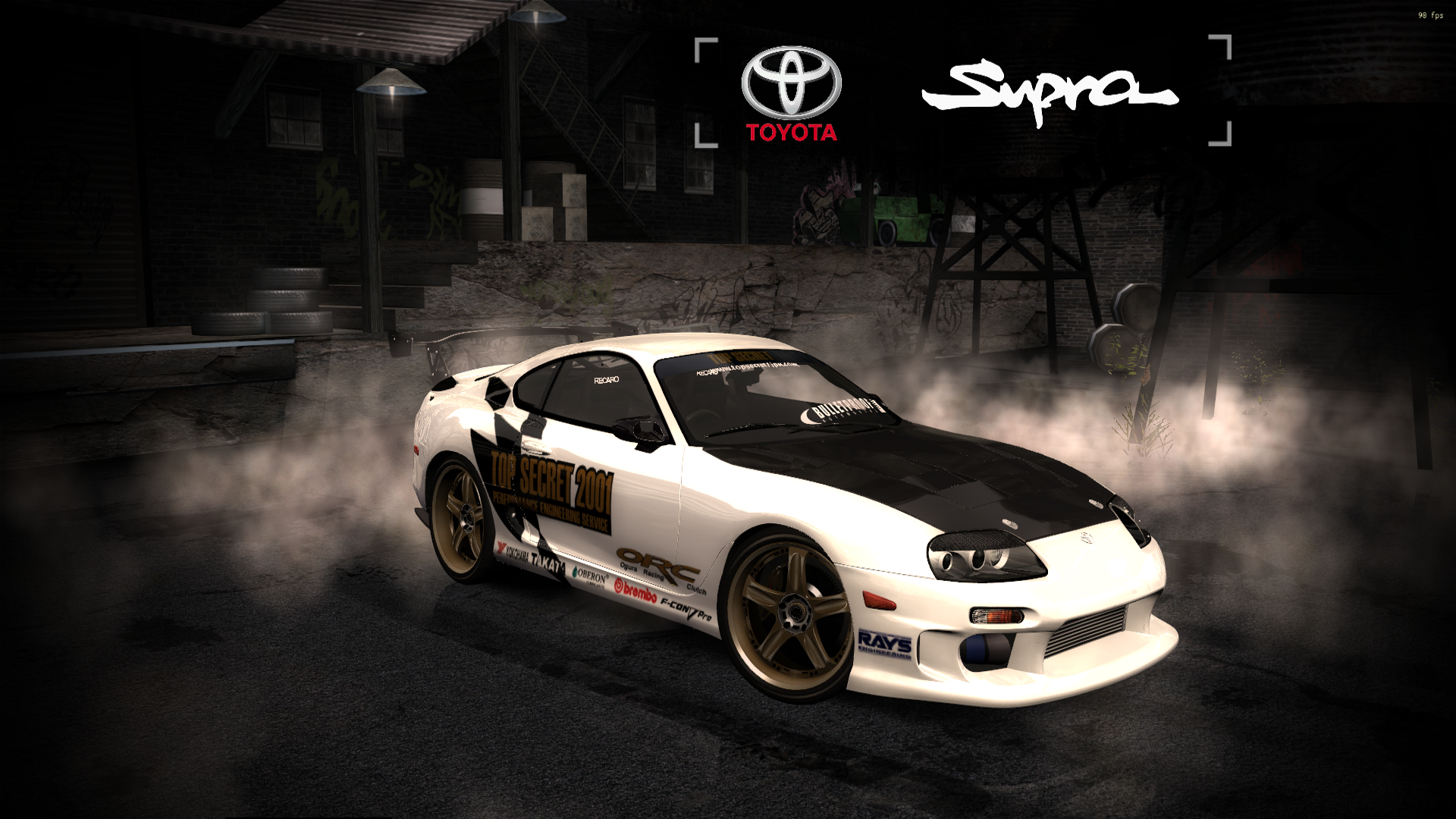 Need For Speed Most Wanted 1998 Top Secret Toyota Supra RZ Mk.IV 0-300