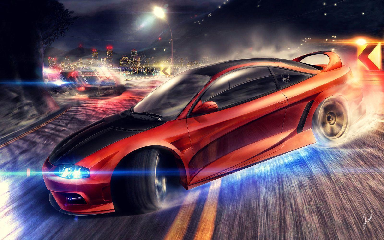 Need For Speed Most Wanted Mitsubishi Eclipse load screen