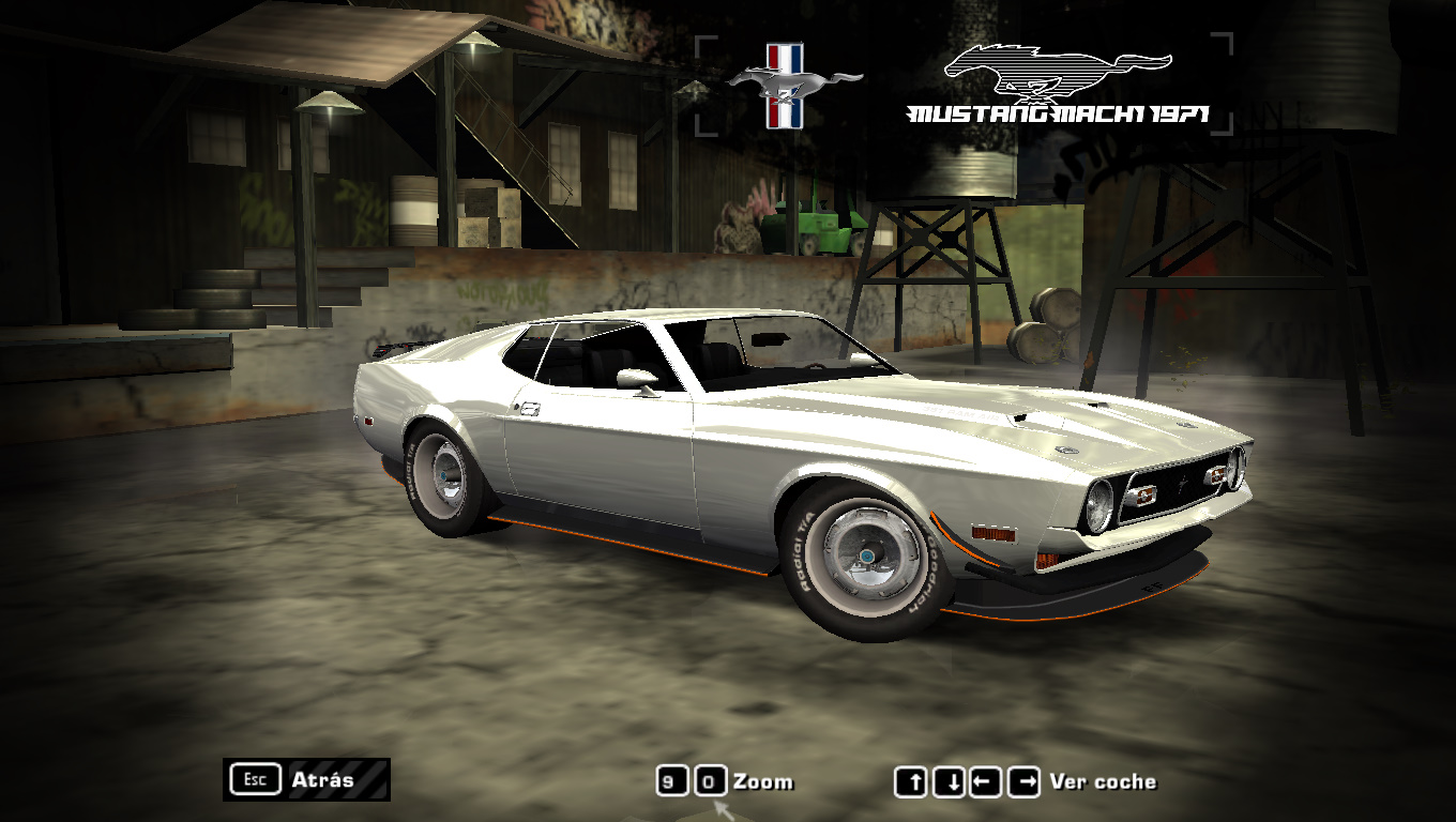 Need For Speed Most Wanted Ford Mustang Mach1 1971