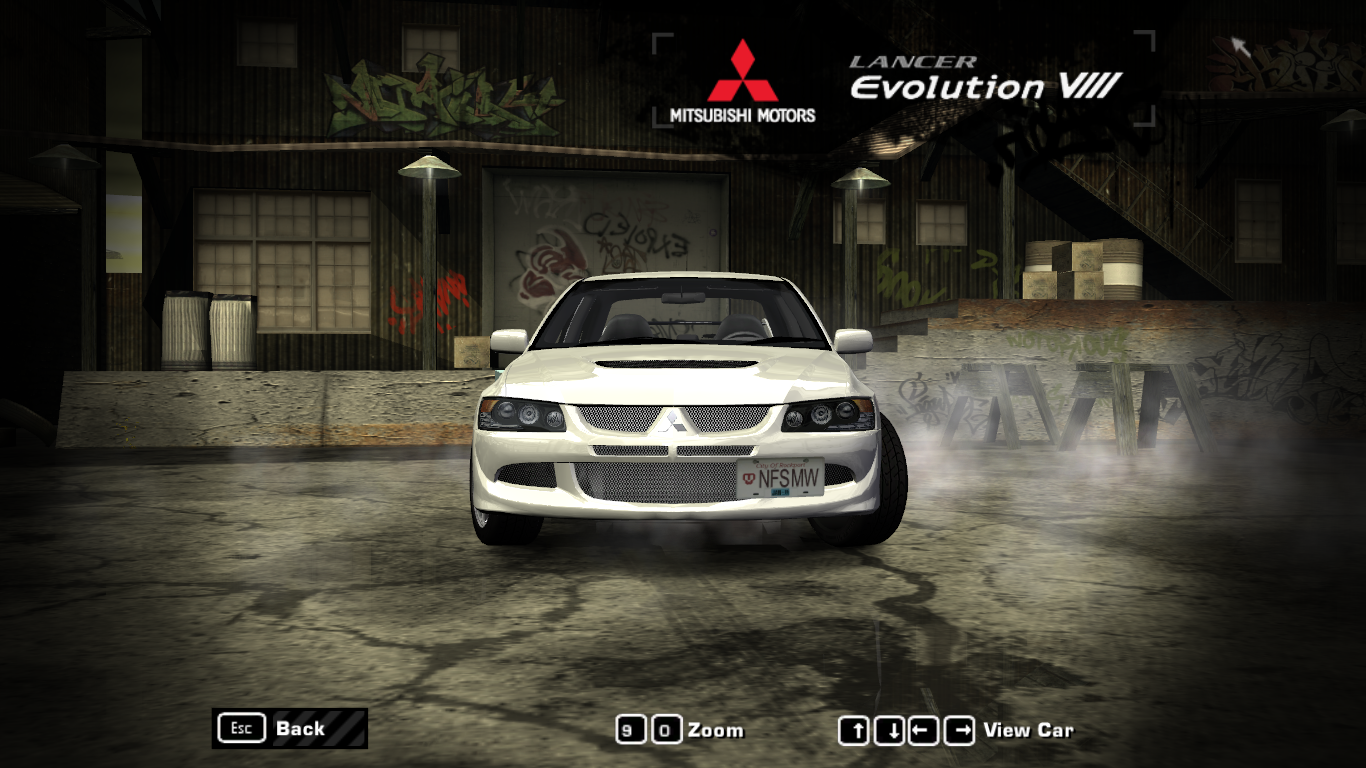 Need For Speed Most Wanted Mitsubishi LANCER EVO8