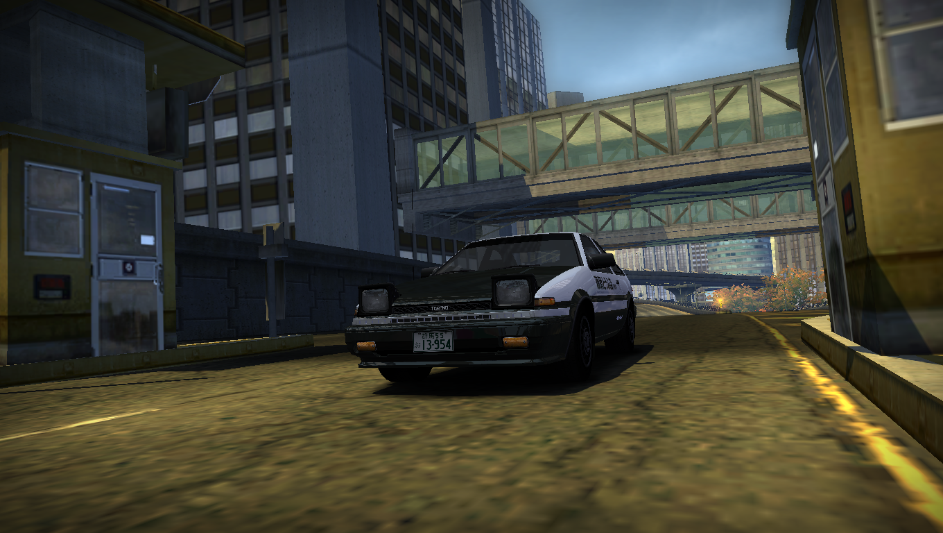 Need For Speed Most Wanted 1983 Toyota Corolla GT-S "Toreno" (Initial D)