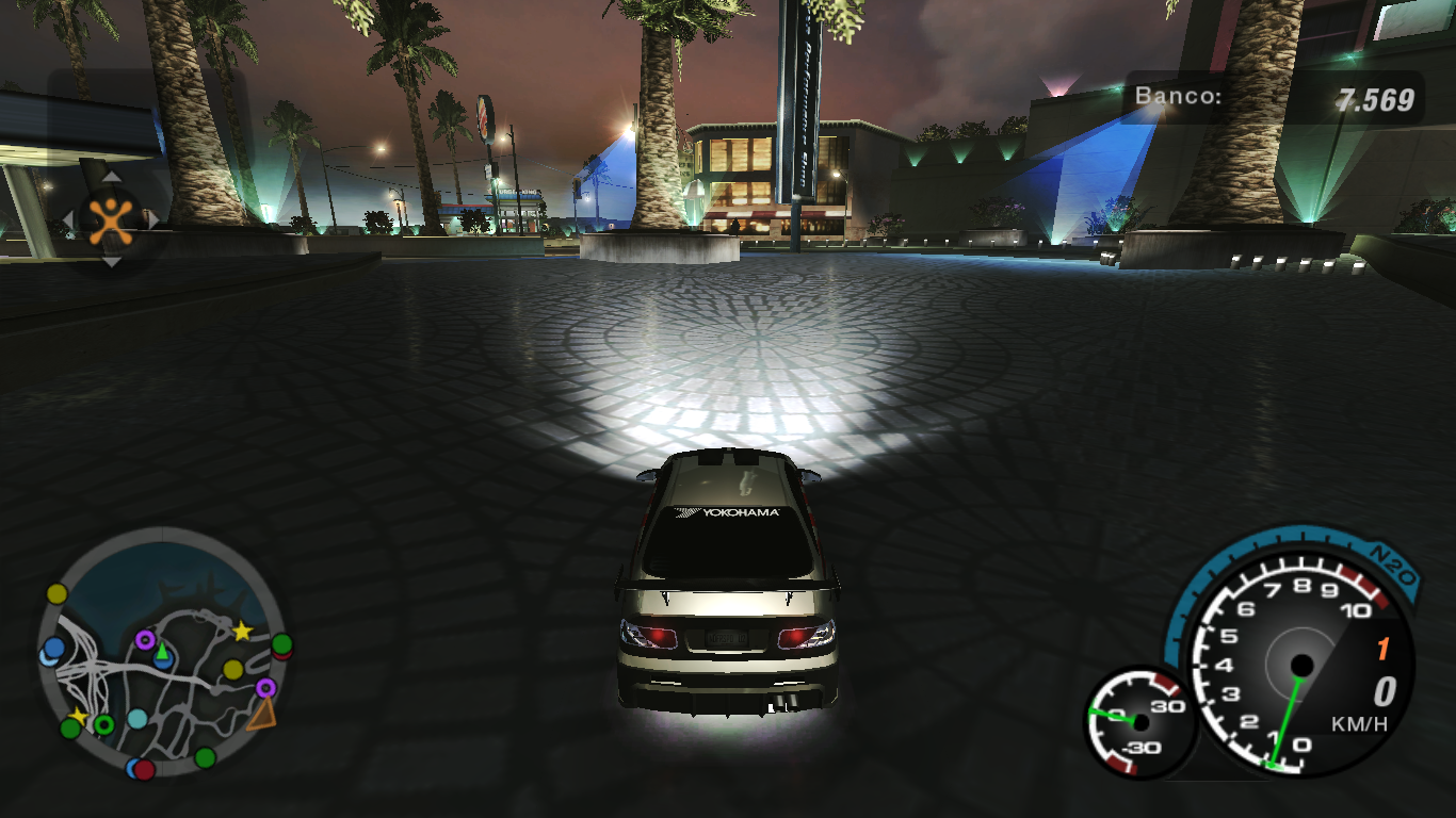 Need For Speed Underground 2 New headlight effect