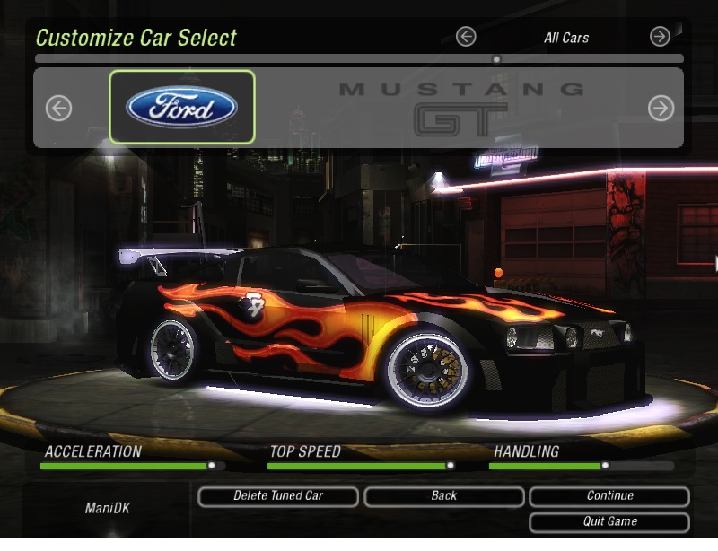 Need For Speed Underground 2 Ford MW Razor Upgraded