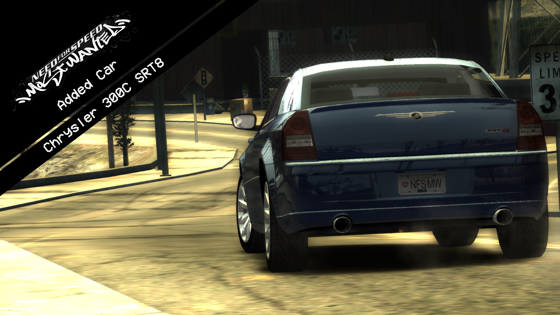 Need For Speed Most Wanted Chrysler 300C SRT8 (Addon)