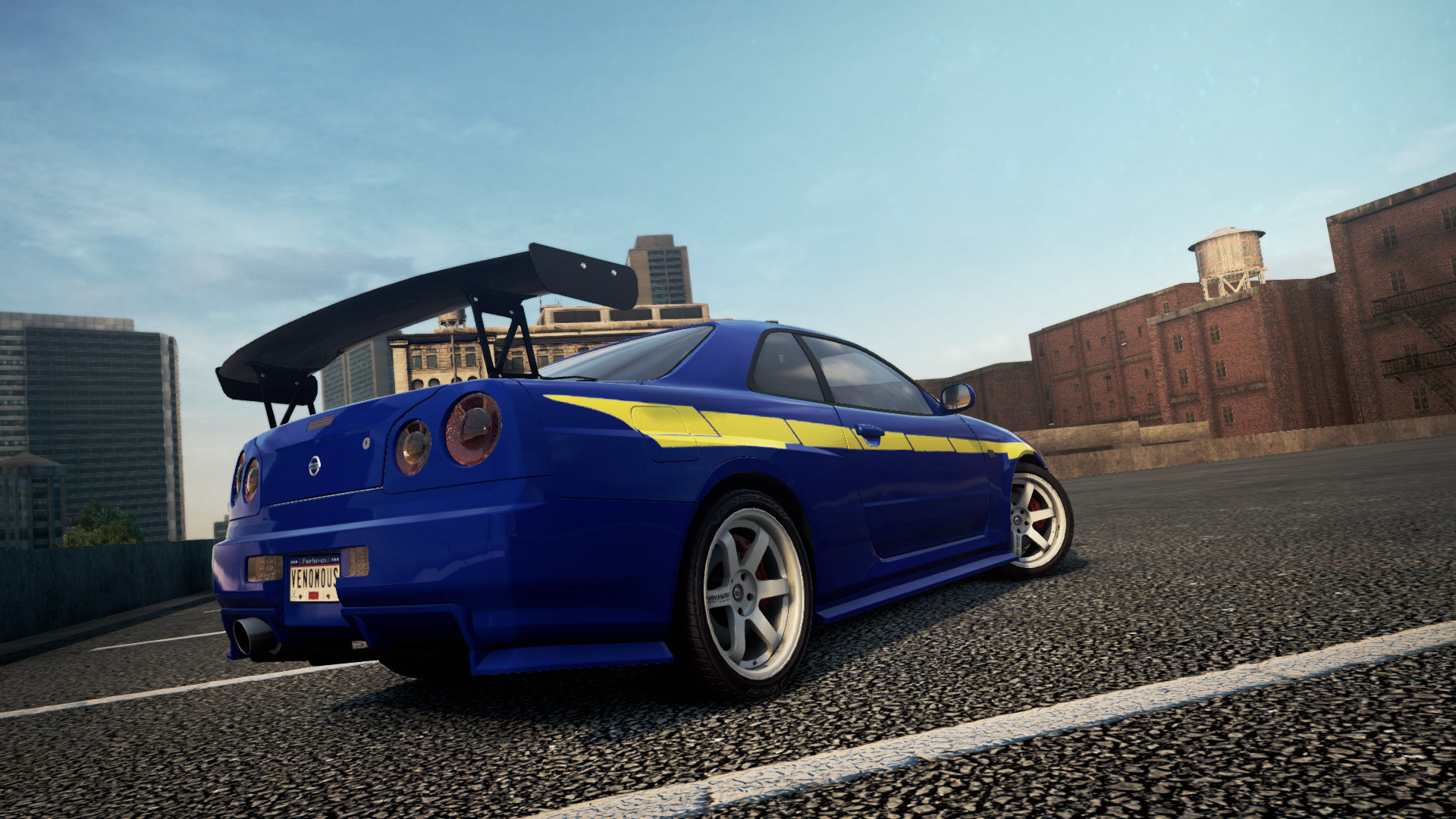 Need For Speed Most Wanted 2012 NFSMW12 - Underground 2 Skyline Livery