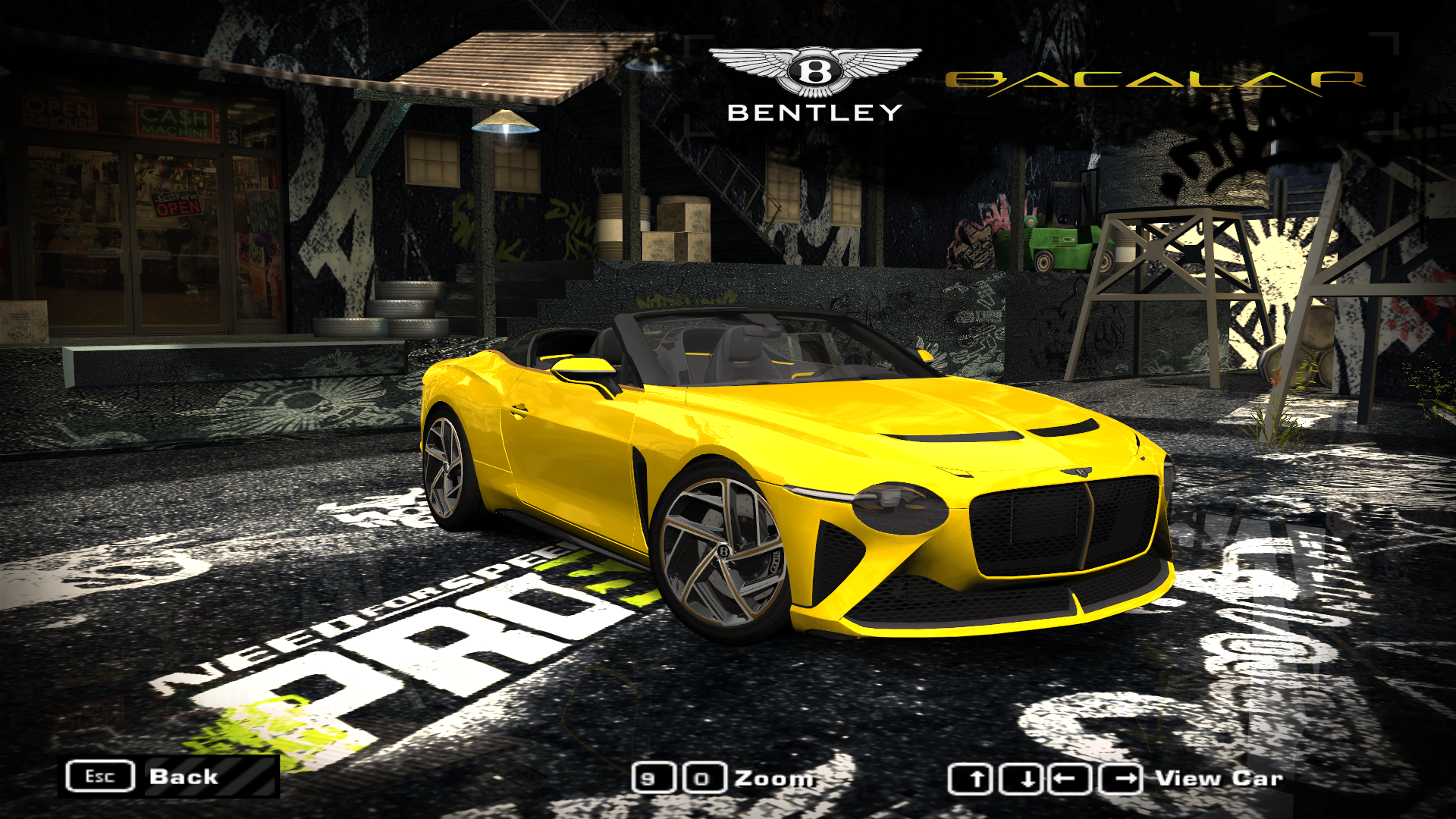 Need For Speed Most Wanted 2021 Bentley Mulliner Bacalar