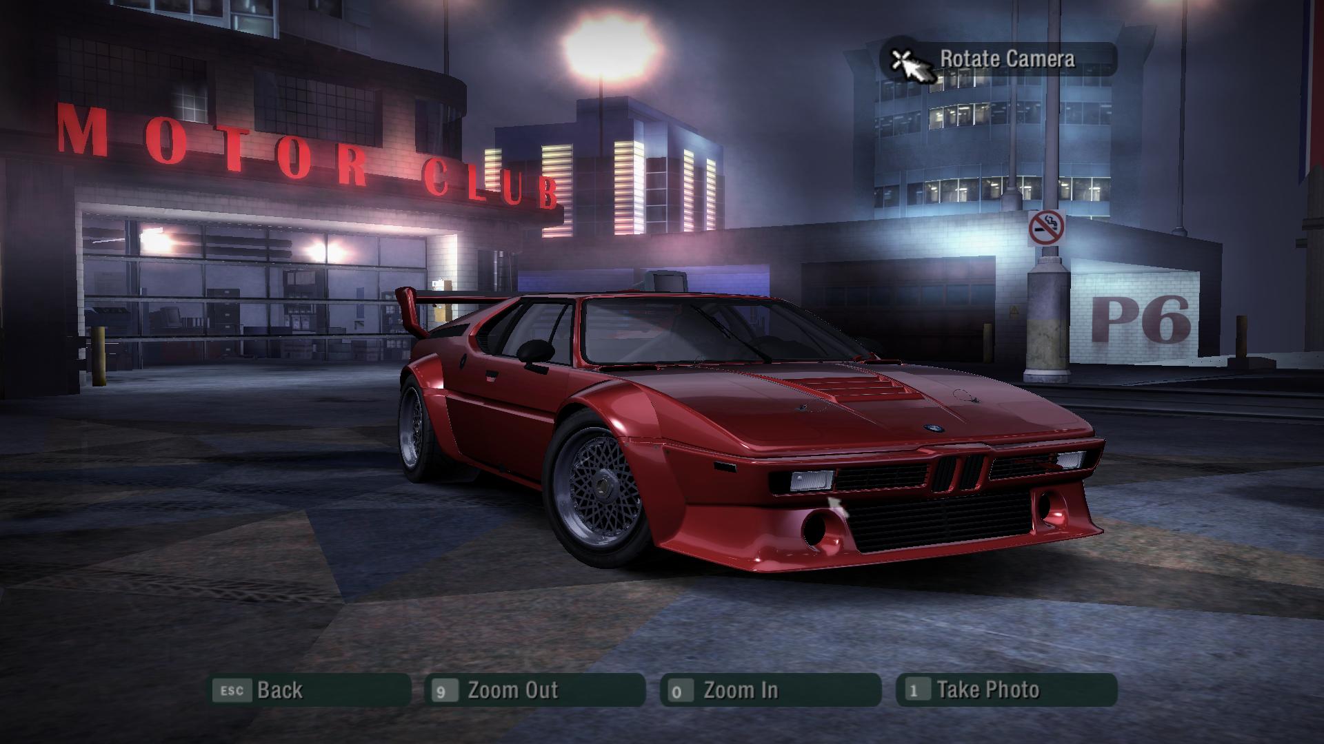 Need For Speed Carbon BMW M1 Procar