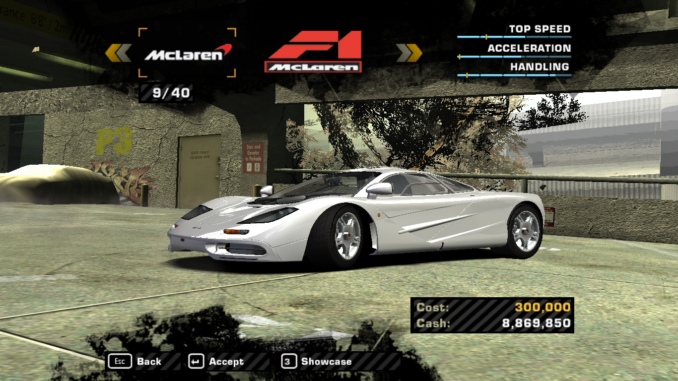 Need For Speed Most Wanted McLaren F1 ( ADDON )
