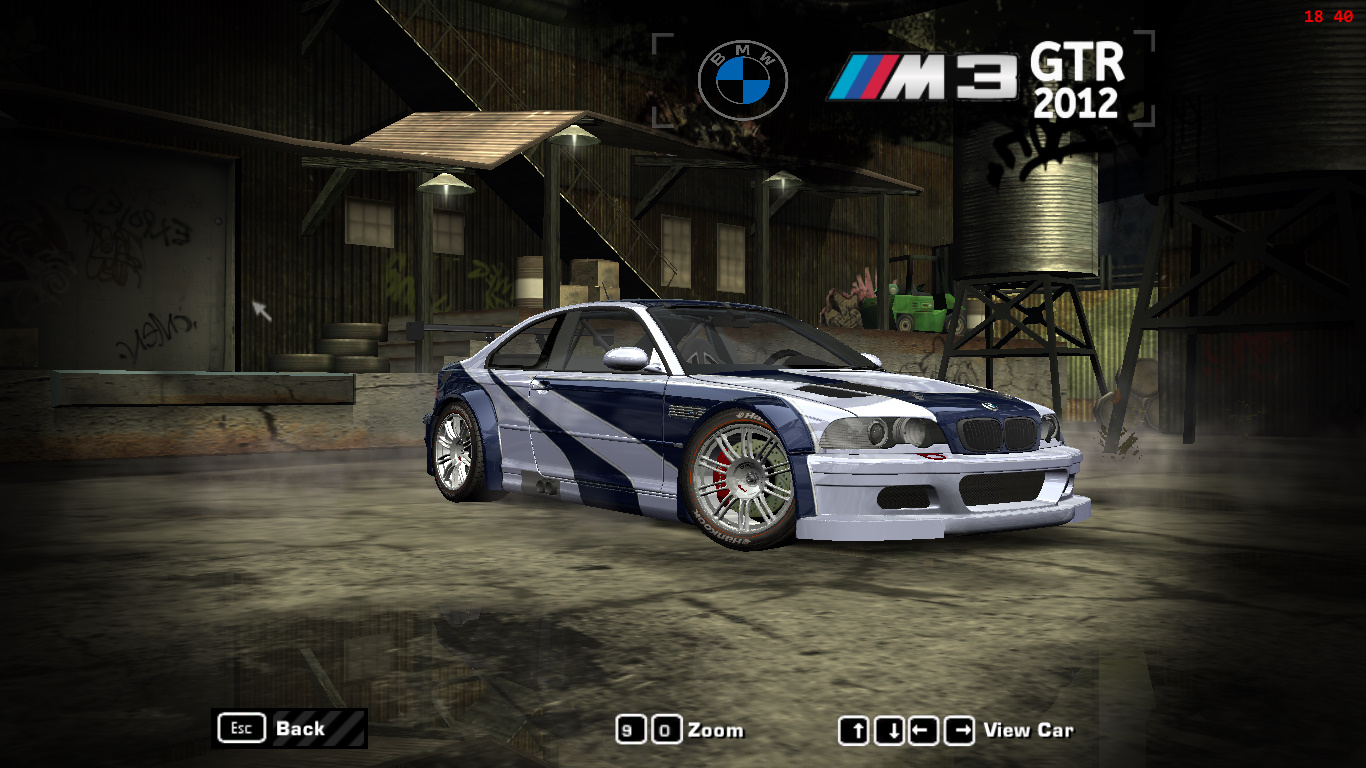 Need For Speed Most Wanted [Addon] BMW M3 GTR Heat/2012 V2 Fixed