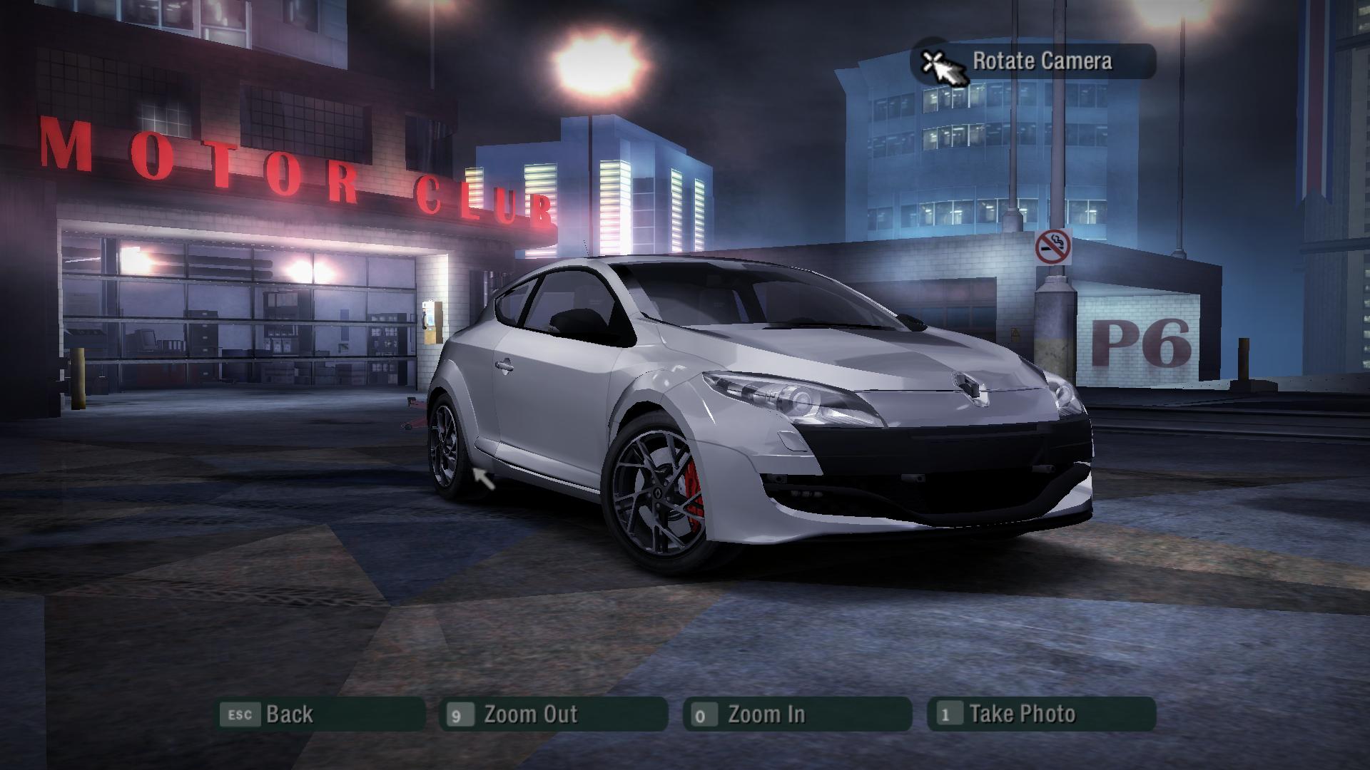 Need For Speed Carbon 2010 Renault Megane RS