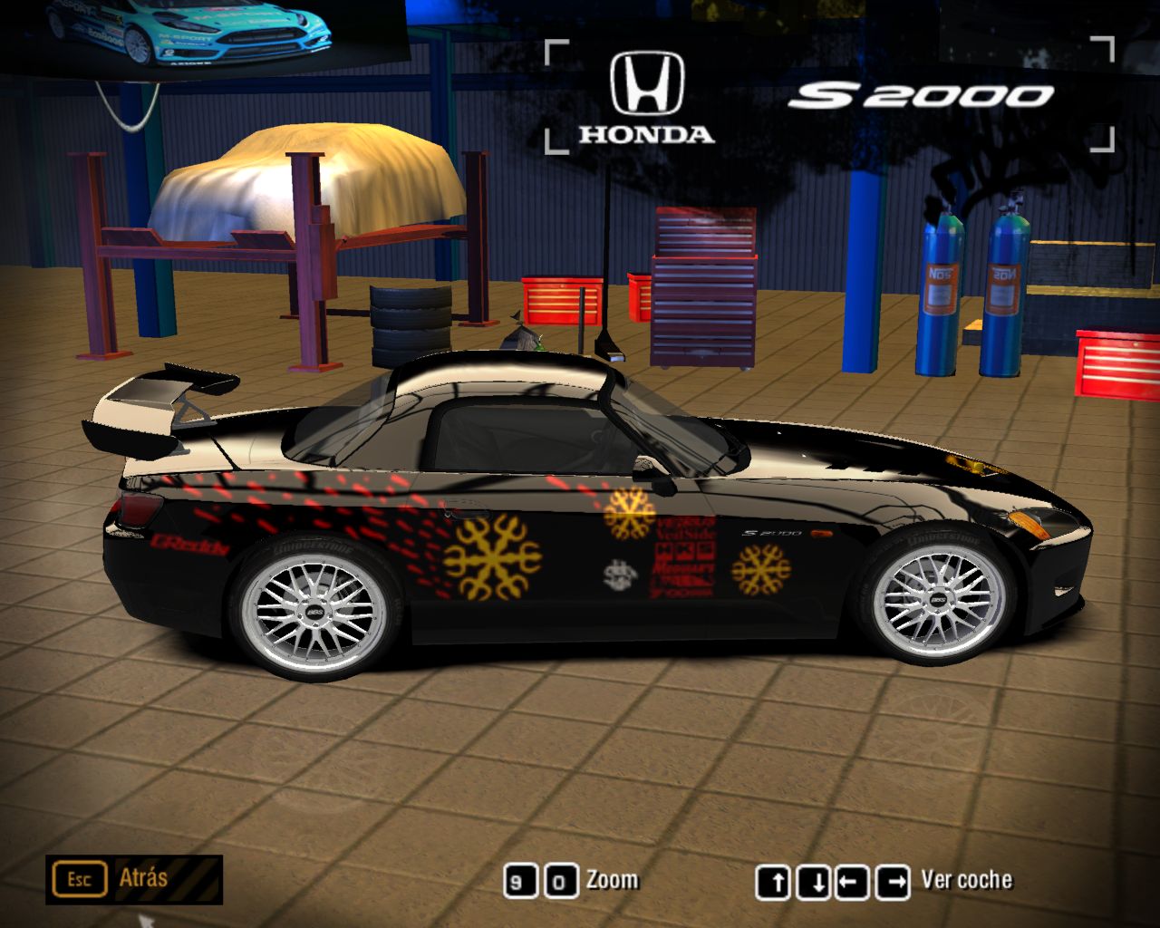 Need For Speed Most Wanted Honda S2000 Johnny Tran Vinyl 512x - 1024x